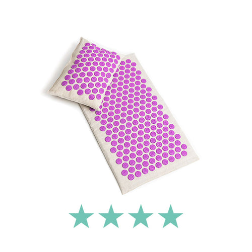 Acupressure Mat and Pillow Set — Back & Neck Pain Relief