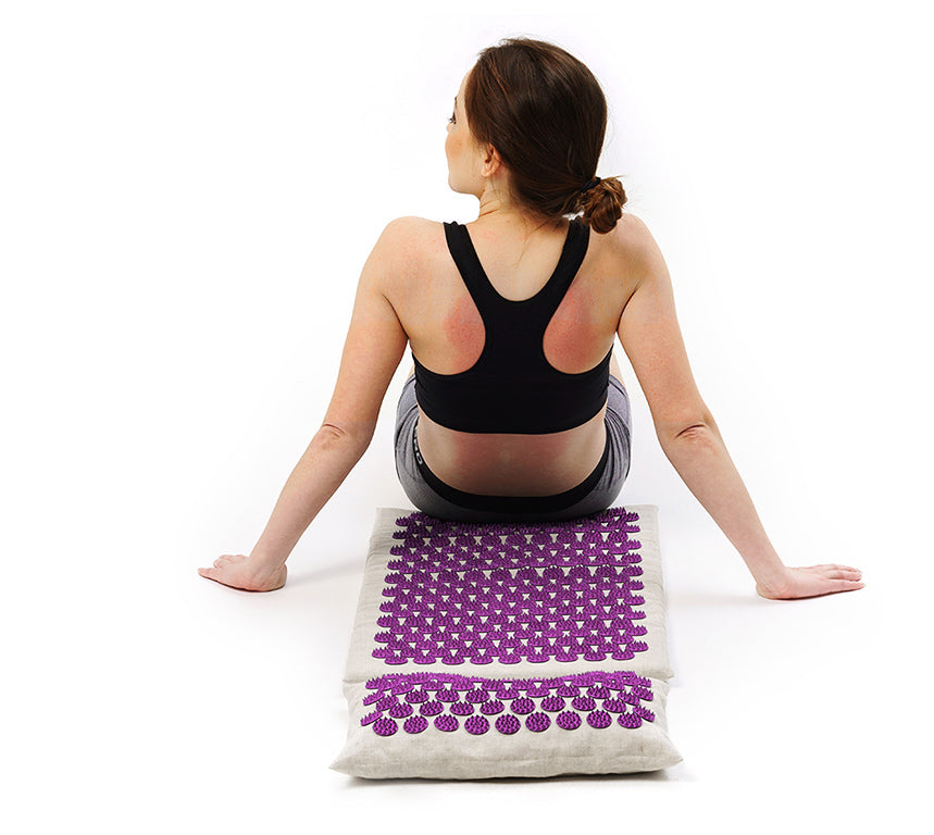 Acupressure Mat and Pillow Set — Back & Neck Pain Relief